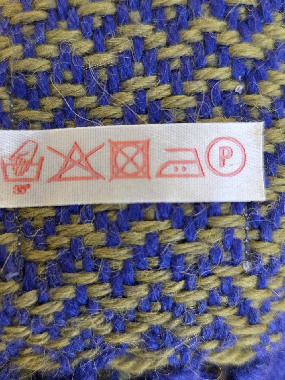 LISBETH MULCAHY Ireland Unisex Handwoven Alpaca Scarf Muffler Burple NWOT